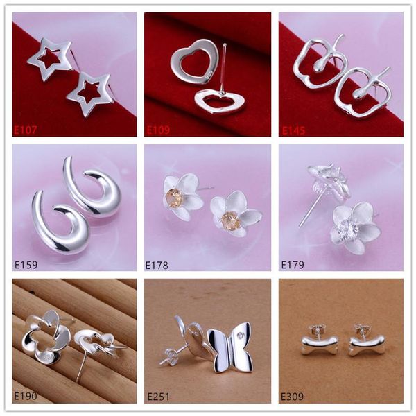 10 pairs diffrent style women's 925 silver earrings gte5,high grade wholesale fashion sterling silver stud earrings, Golden;silver
10 pairs diffrent style women's 925 silver earrings gte5,high grade wholesale fashion sterling silver stud earrings, Golden;silver