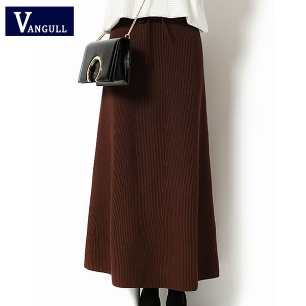 vangull women knitted skirt 2019 winter new autumn casual elastic waist warm lace up skirts female plus size woolen a-line skirt, Black
vangull women knitted skirt 2019 winter new autumn casual elastic waist warm lace up skirts female plus size woolen a-line skirt, Black