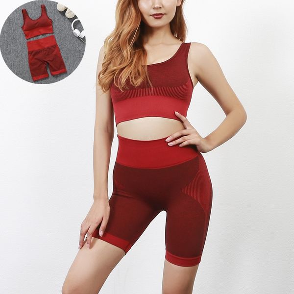 2020 women yoga set gym 2 piece fitness clothing sportswear woman gym leggings padded push-up strappy sports bra sports suits, White;red
2020 women yoga set gym 2 piece fitness clothing sportswear woman gym leggings padded push-up strappy sports bra sports suits, White;red