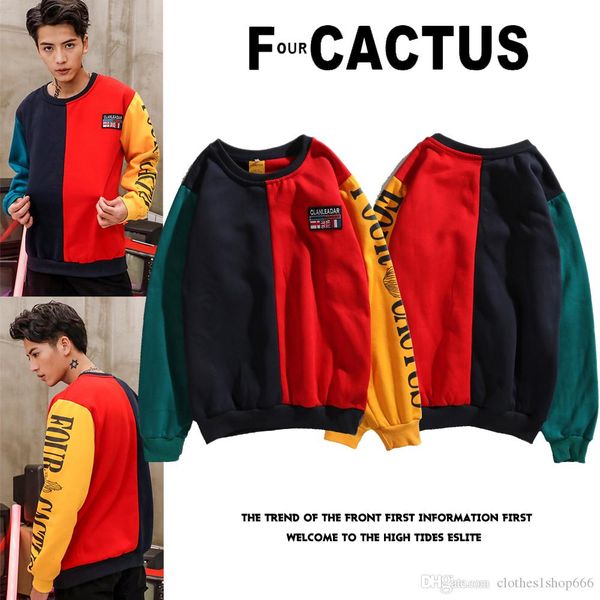 9802, уличная мода бренд, ретро шить вручную рукава, большой английский, наклейки флаг, мужчины и женщины пара свитер, Black 
9802, уличная мода бренд, ретро шить вручную рукава, большой английский, наклейки флаг, мужчины и женщины пара свитер, Black