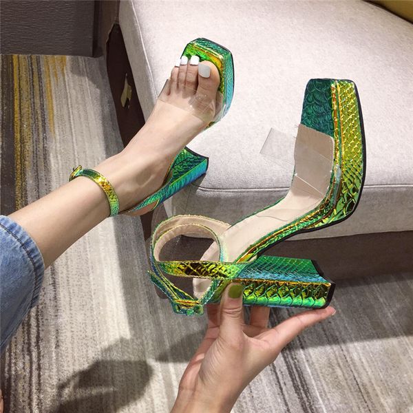 fashion colorful serpentine ankle buckle strap women platform high heels summer new sandals party wedding stiletto shoes, Black
fashion colorful serpentine ankle buckle strap women platform high heels summer new sandals party wedding stiletto shoes, Black