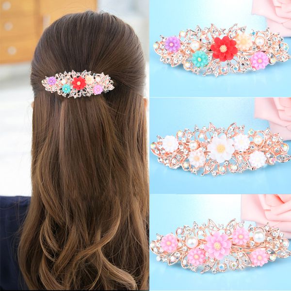 popular women girl hair flower barrettes hairpins resin simulated pearl hair clips fashion wedding floral headwear accessorie, Golden;white 
popular women girl hair flower barrettes hairpins resin simulated pearl hair clips fashion wedding floral headwear accessorie, Golden;white