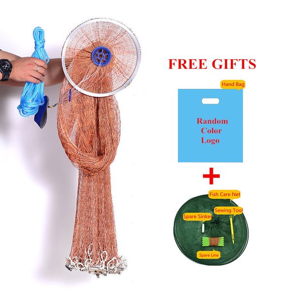 aluminium alloy ring american hand cast net with sinkers small mesh fishing network throw net fishing tools
aluminium alloy ring american hand cast net with sinkers small mesh fishing network throw net fishing tools