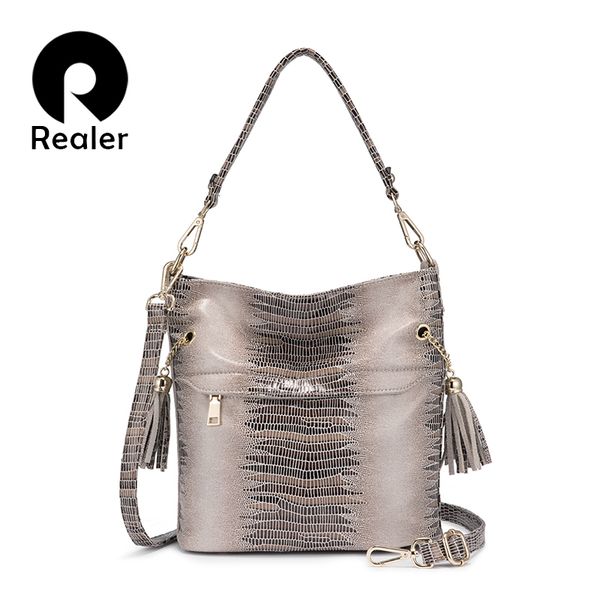 women handbag shoulder bag femalecrossbody bags for women 2019 with tassels serpentine pattern bucket bag for ladies t200116
women handbag shoulder bag femalecrossbody bags for women 2019 with tassels serpentine pattern bucket bag for ladies t200116