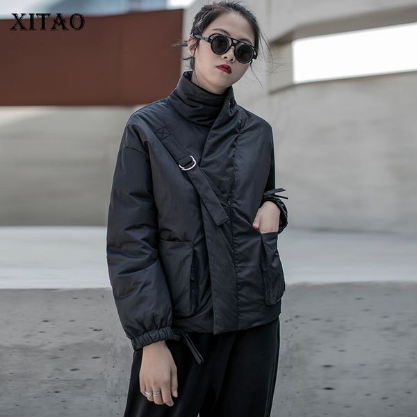 xitao pleated black parka women fashion new 2019 winter pocket full sleeve turtleneck minority casual loose parkas xj2742
xitao pleated black parka women fashion new 2019 winter pocket full sleeve turtleneck minority casual loose parkas xj2742