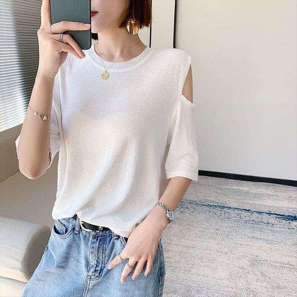 2020 simple round collar short-sleeved t-shirt female 2020 cloth cotton cloth simple round collar short-sleeved t-shirt female cotton, White
2020 simple round collar short-sleeved t-shirt female 2020 cloth cotton cloth simple round collar short-sleeved t-shirt female cotton, White