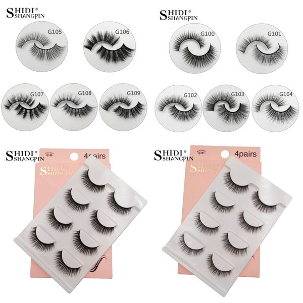 shidishangpin 4 pairs false eye lashes mink natural fake eyelashes 3d make up hand made eyelash extension mink eyelashes
shidishangpin 4 pairs false eye lashes mink natural fake eyelashes 3d make up hand made eyelash extension mink eyelashes
