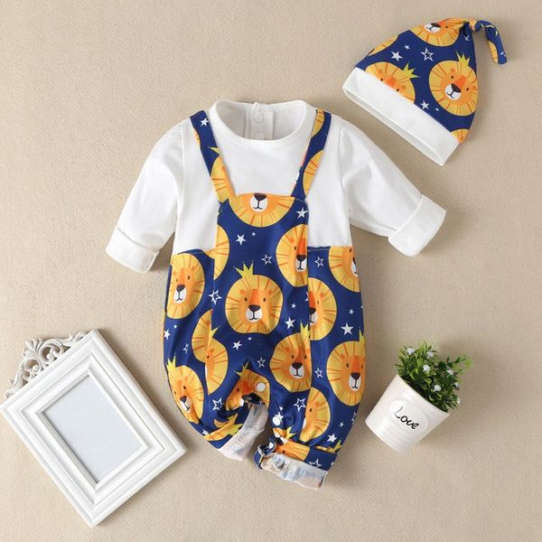 newborn baby girl long sleeve bodysuit+hat infant girls kids cartoon cotton romper set autumn, White
newborn baby girl long sleeve bodysuit+hat infant girls kids cartoon cotton romper set autumn, White
