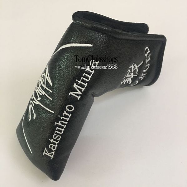 Hot wholesale New PU Golf headcover Miura T Golf Putte headcover Unisex black Golf Clubs head cover Free shipping
Hot wholesale New PU Golf headcover Miura T Golf Putte headcover Unisex black Golf Clubs head cover Free shipping