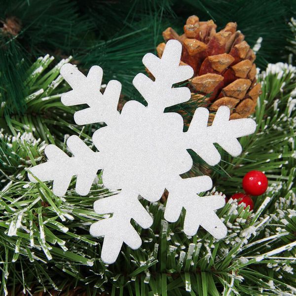 6pcs white foam snowflake pendant sticker decals window clings home festival decoration
6pcs white foam snowflake pendant sticker decals window clings home festival decoration