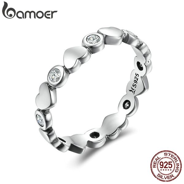 bamoer genuine 925 sterling silver stackable ring love heart forever finger rings for women wedding engagement jewelry scr164
bamoer genuine 925 sterling silver stackable ring love heart forever finger rings for women wedding engagement jewelry scr164