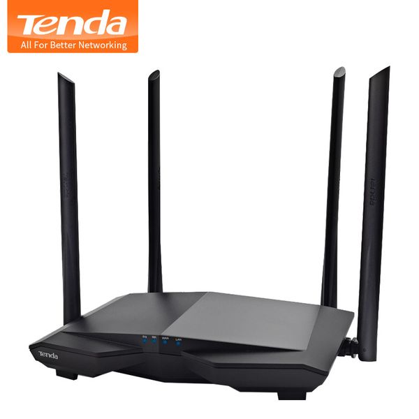 tenda ac6 1200mbps wireless wifi router dual band 2.4ghz/5.0ghz 4*6dbi high gain antennas 11ac smart wifi app manage
tenda ac6 1200mbps wireless wifi router dual band 2.4ghz/5.0ghz 4*6dbi high gain antennas 11ac smart wifi app manage