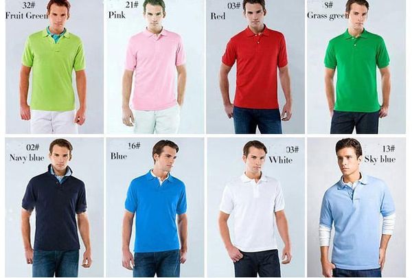 shirt luxury design crocodile brand male summer turn-down collar short sleeves cotton shirt men men's polos, White;black
shirt luxury design crocodile brand male summer turn-down collar short sleeves cotton shirt men men's polos, White;black