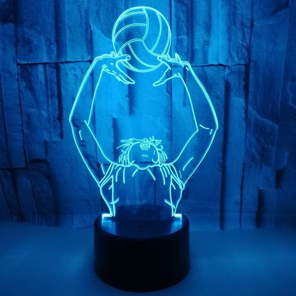 foreign trade new hit volleyball 3d small night-light sports figure customized colorful remote control touch 3d led lamp
foreign trade new hit volleyball 3d small night-light sports figure customized colorful remote control touch 3d led lamp