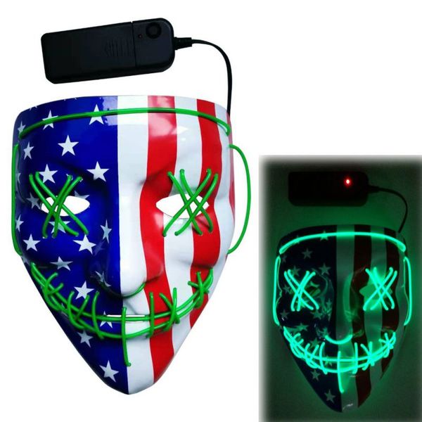 halloween mask led light up party masks mascara led purge election year masks festival cosplay costume glow in dark
halloween mask led light up party masks mascara led purge election year masks festival cosplay costume glow in dark