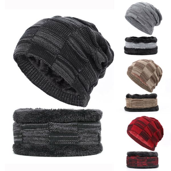 2-pieces men women winter beanie hat+scarf set warm knit thick fleece lined caps, Blue;gray
2-pieces men women winter beanie hat+scarf set warm knit thick fleece lined caps, Blue;gray