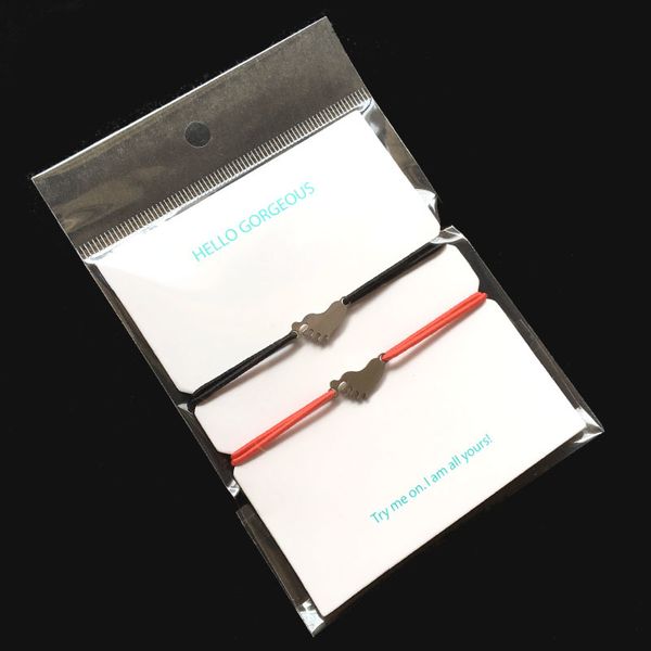 2pcs bracelet baby foot stainless steel charm adjustable elastic cord bracelet heart pendant lucky bracelet for men women, Golden;silver
2pcs bracelet baby foot stainless steel charm adjustable elastic cord bracelet heart pendant lucky bracelet for men women, Golden;silver