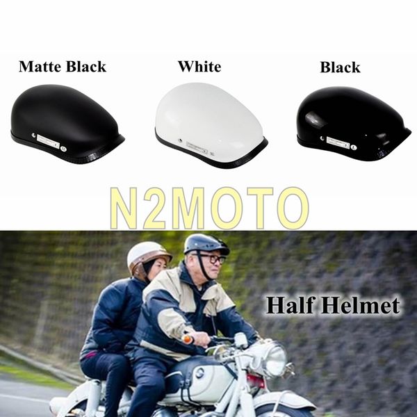 3 color half face vintage motorcycle helmet fiberglass shell novelty helmets for cafe racer leisure style motobike helmet
3 color half face vintage motorcycle helmet fiberglass shell novelty helmets for cafe racer leisure style motobike helmet