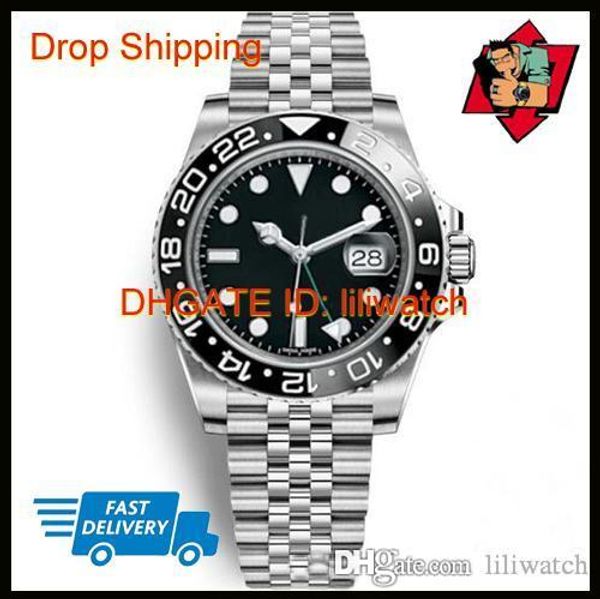 & new automatic mechanical movement 116710 black watch ceramic sapphire dial jubilee bracelet watch mens watches reloj ing, Slivery;brown
& new automatic mechanical movement 116710 black watch ceramic sapphire dial jubilee bracelet watch mens watches reloj ing, Slivery;brown