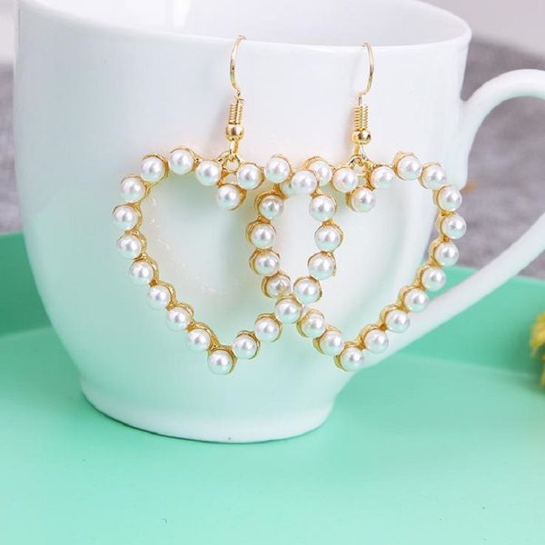 hollow soft cute retro geometric heart love heart heart pearl earrings earrings simple ear jewelry female gift wholesale, Silver
hollow soft cute retro geometric heart love heart heart pearl earrings earrings simple ear jewelry female gift wholesale, Silver