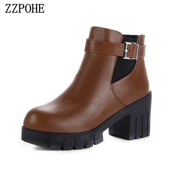 zzpohe british fashion ladies boots autumn and winter single boots non-slip waterproof winter plus velvet and ankle snow, Black
zzpohe british fashion ladies boots autumn and winter single boots non-slip waterproof winter plus velvet and ankle snow, Black