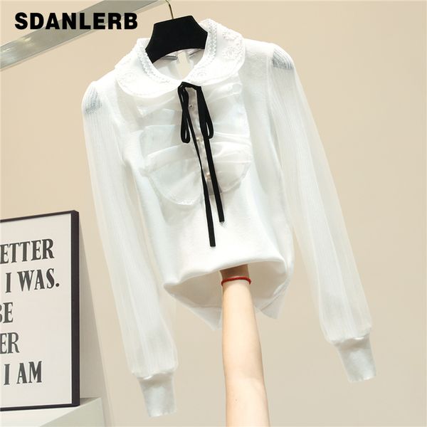 lace collar sweater knitted shirt blusa woman slim knit sweater 2020 new autumn winter jumper basic bodycon cropped top, White;black 
lace collar sweater knitted shirt blusa woman slim knit sweater 2020 new autumn winter jumper basic bodycon cropped top, White;black