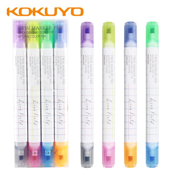 kokuyo highlighter two-color double-head quick-drying soft head light color fluorescent marker student marker
kokuyo highlighter two-color double-head quick-drying soft head light color fluorescent marker student marker