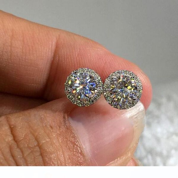 choucong new hot sale роскошные ювелирные изделия стерлингового серебра 925 round cut white clear 5a цирконий народная партия свадебные серь, Golden;silver
choucong new hot sale роскошные ювелирные изделия стерлингового серебра 925 round cut white clear 5a цирконий народная партия свадебные серь, Golden;silver