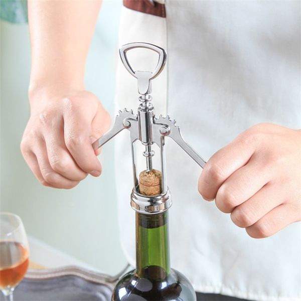 wine bottle opener glossy silver zinc alloy corkscrew wine opener high grade wine opener on promotion
wine bottle opener glossy silver zinc alloy corkscrew wine opener high grade wine opener on promotion