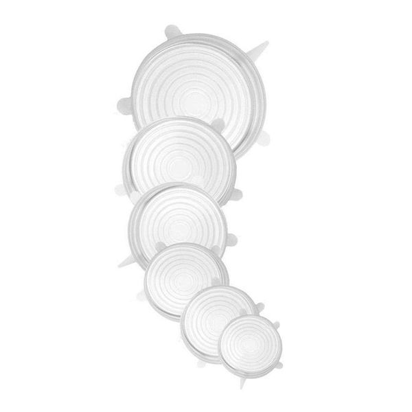 Stretch Lids,Silicone Stretch Covers, Reusable Seal Food Stretch Wrap 6 Pack of Various Sizes for Fruits & Vegetables or Cups, B
Stretch Lids,Silicone Stretch Covers, Reusable Seal Food Stretch Wrap 6 Pack of Various Sizes for Fruits & Vegetables or Cups, B