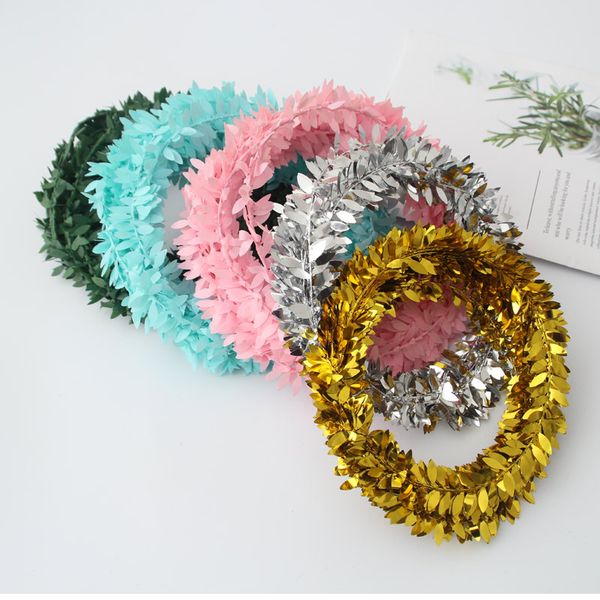 7.5 meter pvc leaf artificial green leaves rattan diy wreath garland for wedding party decor gift scrapbooking craft fake flower
7.5 meter pvc leaf artificial green leaves rattan diy wreath garland for wedding party decor gift scrapbooking craft fake flower