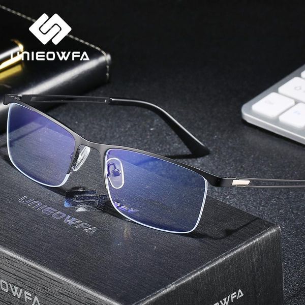 anti blue light blocking glasses men computer gaming eyeglasses clear anti blue ray semi remless eyewear protection radiation, White;black
anti blue light blocking glasses men computer gaming eyeglasses clear anti blue ray semi remless eyewear protection radiation, White;black