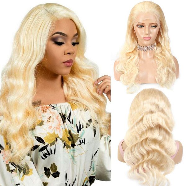 613 blonde lace front wigs human hair body wave glueless full lace wigs100% unprocessed brazilian remy hair for black women with baby hair, Black;brown
613 blonde lace front wigs human hair body wave glueless full lace wigs100% unprocessed brazilian remy hair for black women with baby hair, Black;brown
