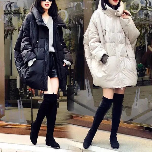 winter warm hooded loose down women cotton coat parkas 2019 new fashion women cotton coat parkas outerwear ko376, Black
winter warm hooded loose down women cotton coat parkas 2019 new fashion women cotton coat parkas outerwear ko376, Black