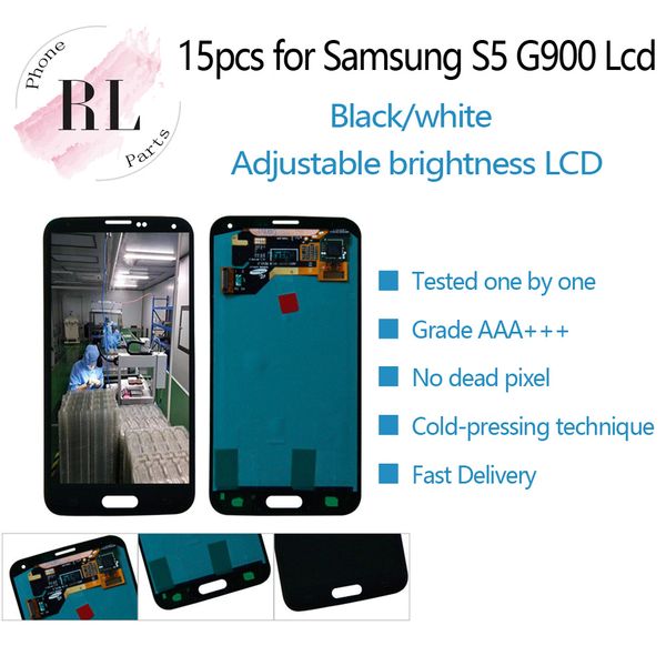 15 ШТ. ЖК-дисплей для Samsung Galaxy S5 G900 G900F G900M SM-G900F ЖК-экран с сенсорным экраном дигитайз
15 ШТ. ЖК-дисплей для Samsung Galaxy S5 G900 G900F G900M SM-G900F ЖК-экран с сенсорным экраном дигитайз