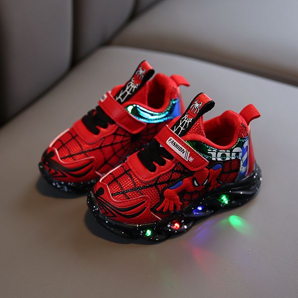 boys sneaker girls spiderman kids led shoes with lights sneaker 2020 spring autumn shoes children toddler baby girl shoes t200604, Black;red
boys sneaker girls spiderman kids led shoes with lights sneaker 2020 spring autumn shoes children toddler baby girl shoes t200604, Black;red