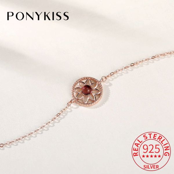 ponykiss 100% s925 sterling silver hollow sun flower bracelets women sweet valentine's day gift party romantic chic accessory, Golden;silver
ponykiss 100% s925 sterling silver hollow sun flower bracelets women sweet valentine's day gift party romantic chic accessory, Golden;silver
