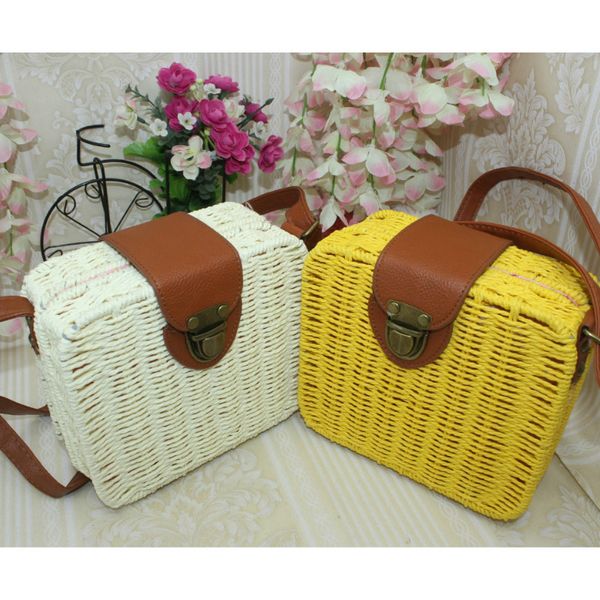 fashion women girl straw bag woven square handbag crossbody boho beach summer shoulder bags travel handbag
fashion women girl straw bag woven square handbag crossbody boho beach summer shoulder bags travel handbag