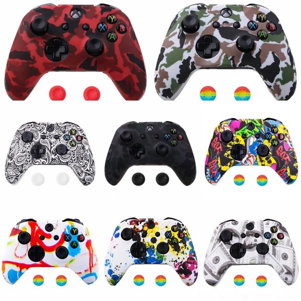 3apic cap controller protective case cover grips 1set with thumb grips for xbox one x s gaming silicone
3apic cap controller protective case cover grips 1set with thumb grips for xbox one x s gaming silicone