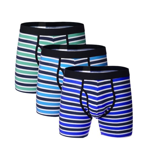 3pcs/lot long boxer winter mens underwear cotton man boxers breathable striped shorts boxershort male underpants, Black;white
3pcs/lot long boxer winter mens underwear cotton man boxers breathable striped shorts boxershort male underpants, Black;white