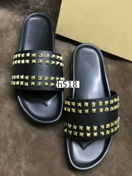 donna studded slippers designer willow nails soft bottom rubber slippers men rivet junior spikes flatslipperswith boxs, Black
donna studded slippers designer willow nails soft bottom rubber slippers men rivet junior spikes flatslipperswith boxs, Black