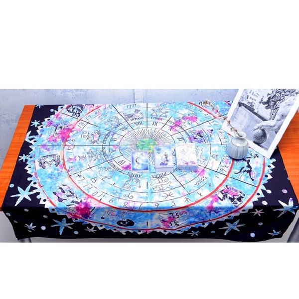 1x1.5m tarot card divination tablecloth witt astrology divination props astrological board game altar table cloth y200421
1x1.5m tarot card divination tablecloth witt astrology divination props astrological board game altar table cloth y200421