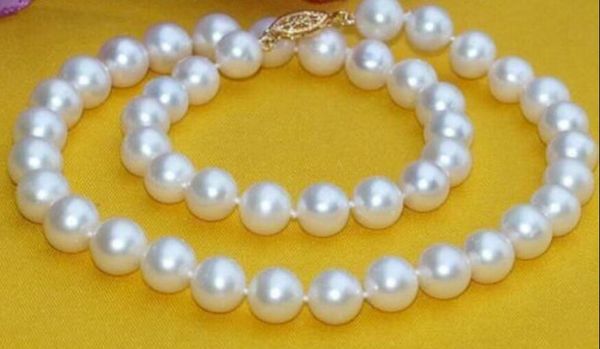 природного 9-10мм white south sea round shell жемчужного ожерелье 18 «браслет 8» желтая застежка, Silver
природного 9-10мм white south sea round shell жемчужного ожерелье 18 «браслет 8» желтая застежка, Silver