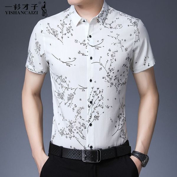 men's casual shirts 2021 short-sleeved men leisure thin summer fashion half sleeve easing of middle-aged and young, White;black
men's casual shirts 2021 short-sleeved men leisure thin summer fashion half sleeve easing of middle-aged and young, White;black