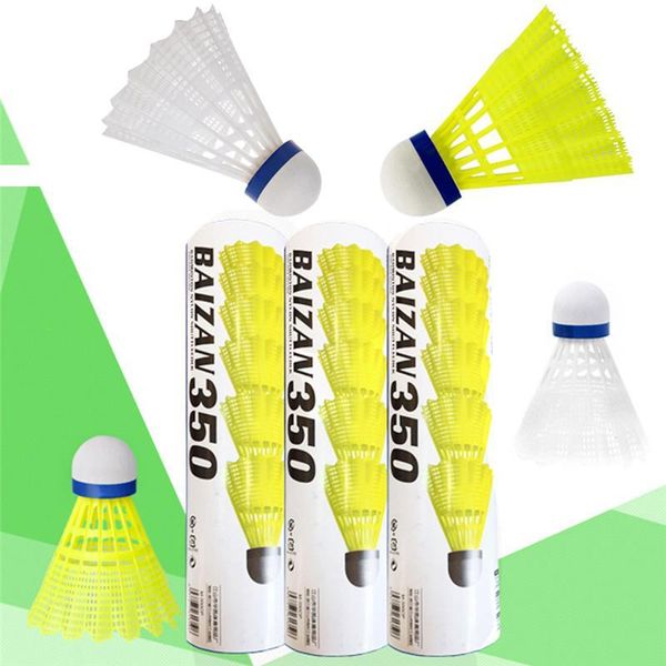 3 6 12pcs nylon badminton durable training gym fitness nylon shuttlecocks badminton ball sport durability indoors outdoor sports
3 6 12pcs nylon badminton durable training gym fitness nylon shuttlecocks badminton ball sport durability indoors outdoor sports