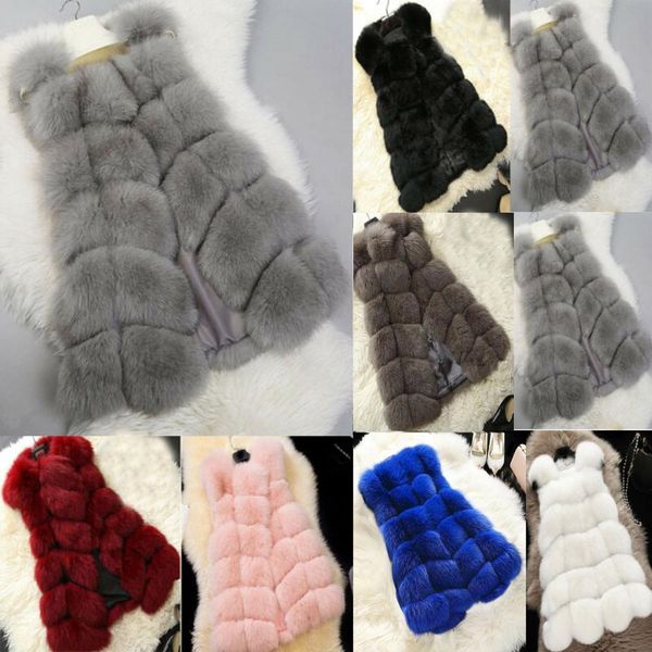 2019 faux fur vest female plus size 4xl fluffy 2019 plush vest autumn winter warm casual fashion solid sleeveless soft outwear, Black;white
2019 faux fur vest female plus size 4xl fluffy 2019 plush vest autumn winter warm casual fashion solid sleeveless soft outwear, Black;white