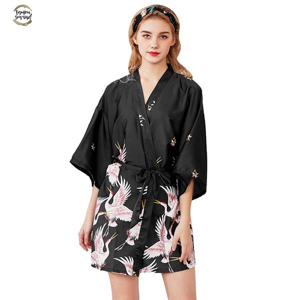 silk women satin short wedding bride bridesmaid robe kimono robe feminino bath robe large size peignoir femme bathrobe, Black;red
silk women satin short wedding bride bridesmaid robe kimono robe feminino bath robe large size peignoir femme bathrobe, Black;red
