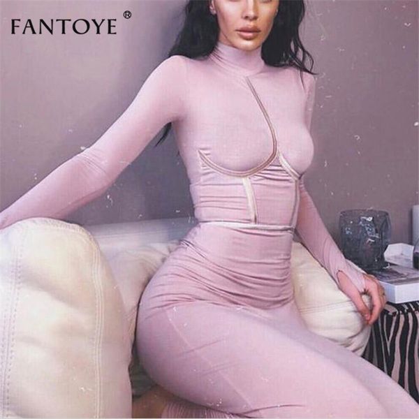 fantoye 2019 spring turtleneck long bodycon dress women striped skinny slim club party dress streetwear pencil vestidos, Black;gray
fantoye 2019 spring turtleneck long bodycon dress women striped skinny slim club party dress streetwear pencil vestidos, Black;gray