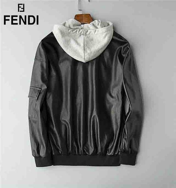 fends mens designer jacket high end casual leather jackets luxury motorcycle jacket slim hoodie street hip hop jacket selling, Black
fends mens designer jacket high end casual leather jackets luxury motorcycle jacket slim hoodie street hip hop jacket selling, Black