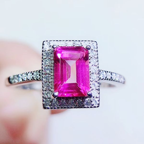 per jewelry natural real pink z rectangle ring 5*7mm 1.3ct gemstone 925 sterling silver fine jewelry q204287, Golden;silver
per jewelry natural real pink z rectangle ring 5*7mm 1.3ct gemstone 925 sterling silver fine jewelry q204287, Golden;silver